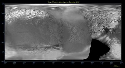 Map of Iapetus – December 2005