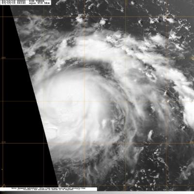NASA Aqua Satellite Image of Tropical Storm Conson
