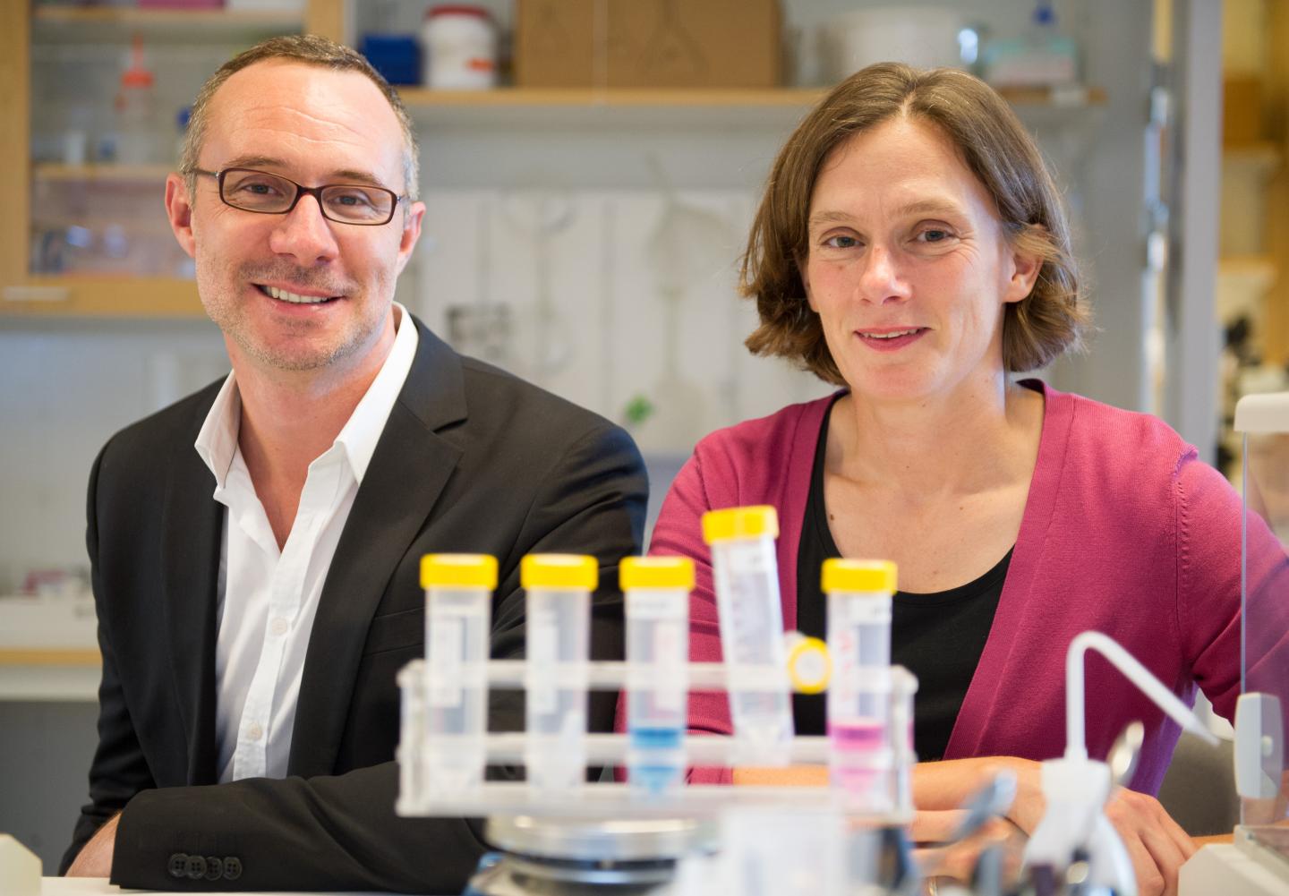 Jorge Ruas and Maria Lindskog, Karolinska Institutet