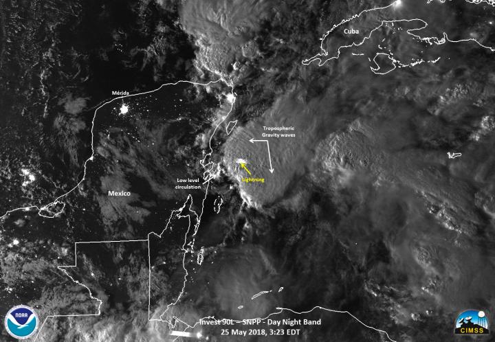 Suomi NPP Image of Alberto
