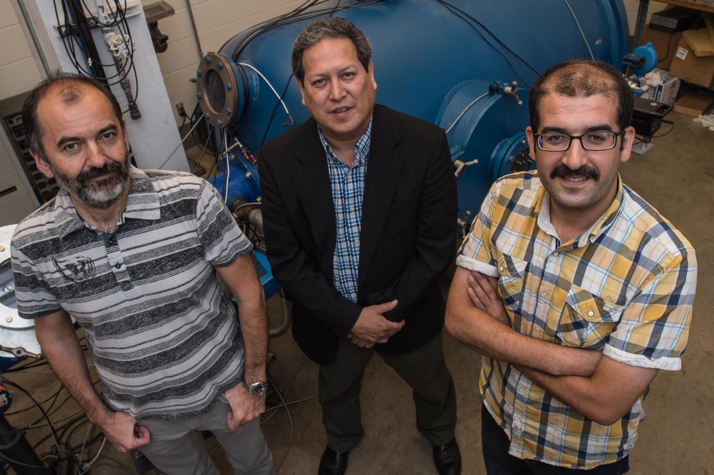 Robert Vajtai, Enrique Barrera and Sehmus Ozden