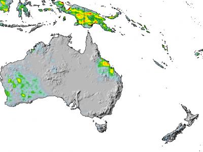 TRMM Ului Flood Map of Queensland