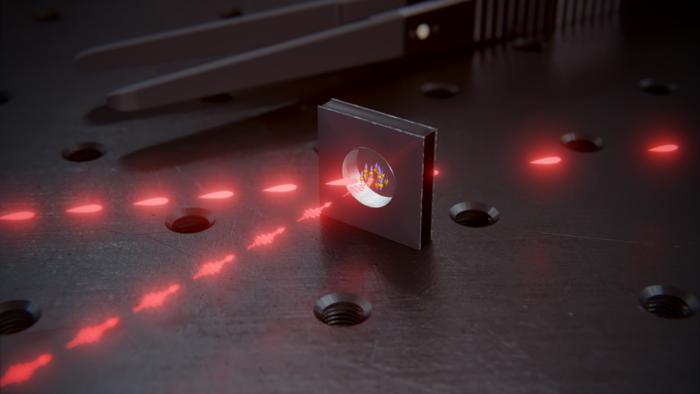 Optical Memory in a Microfabricated Rubidium Vapor Cell