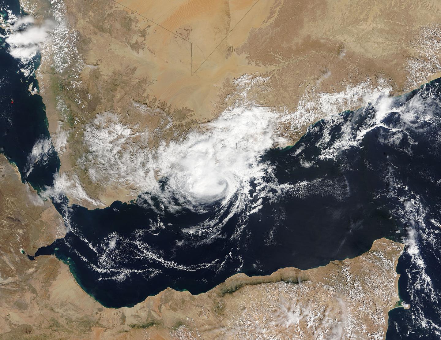 MODIS Image of Megh