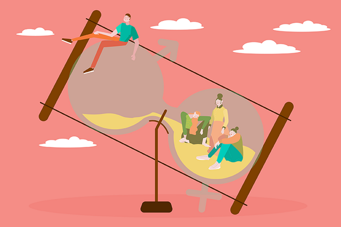 Gender bias persistence