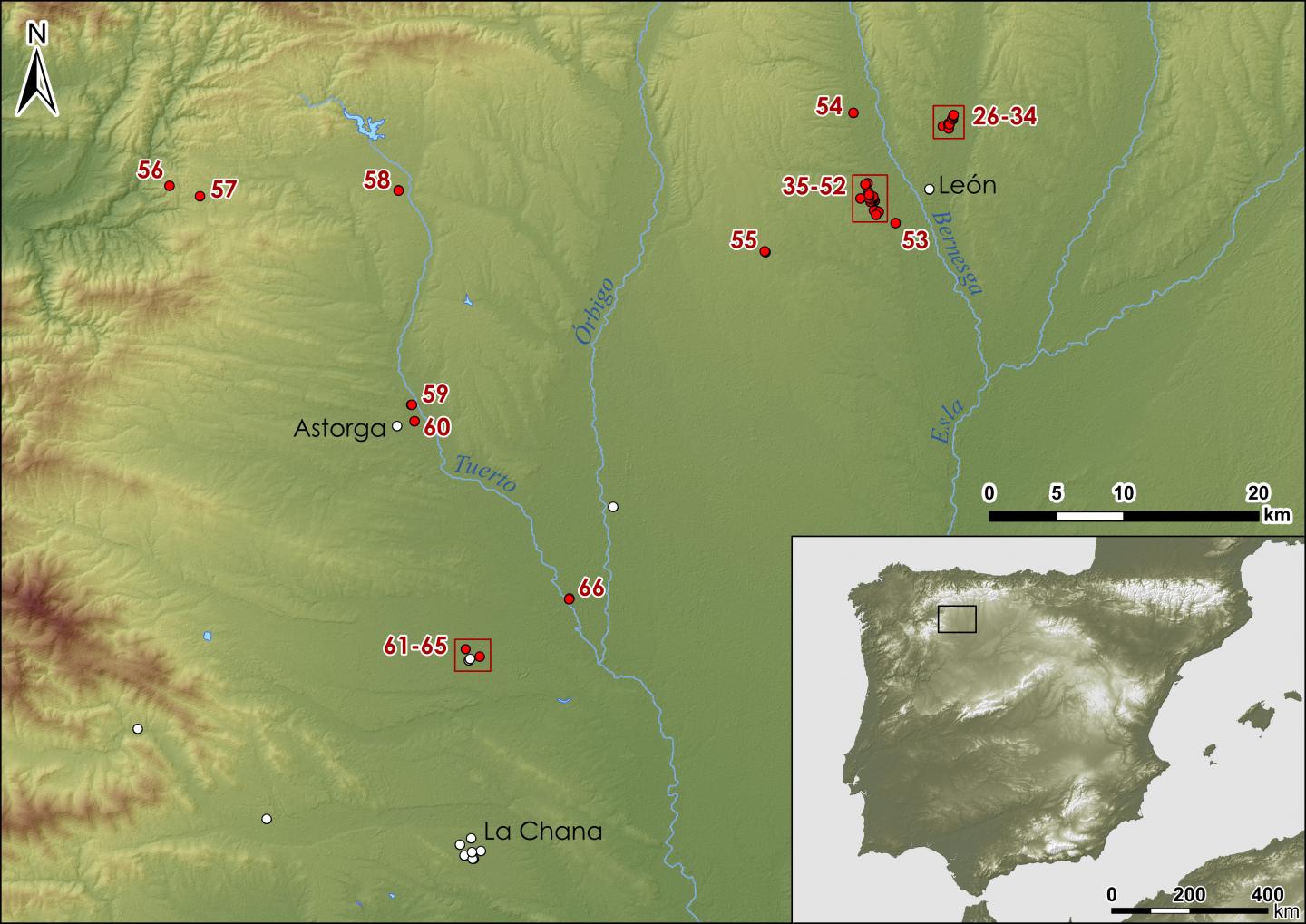 Roman military presence in Leon