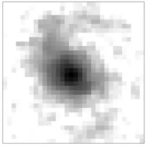 Hubble Space Telescope f160w galaxy EGS_31125.jpg