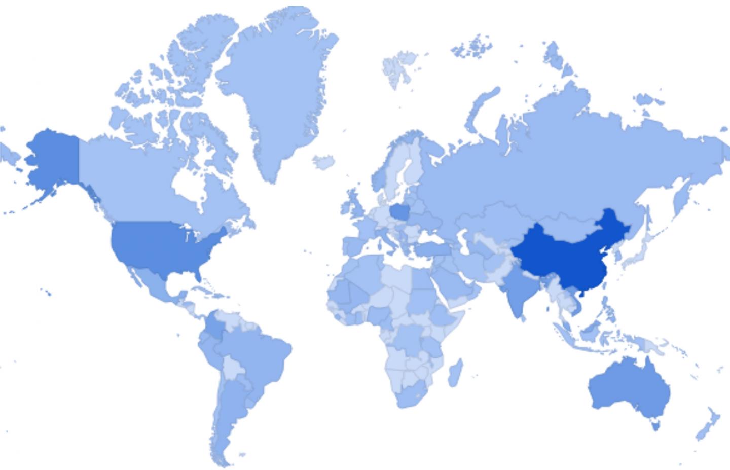Map of Promotional Infection Attacks