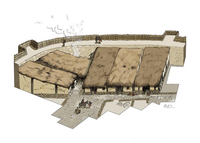 Reconstruction of Las Eretas, Navarra