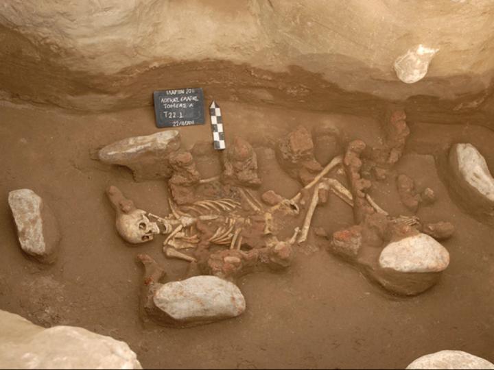 Remains from Middle Bronze Age individual in Northern Greece