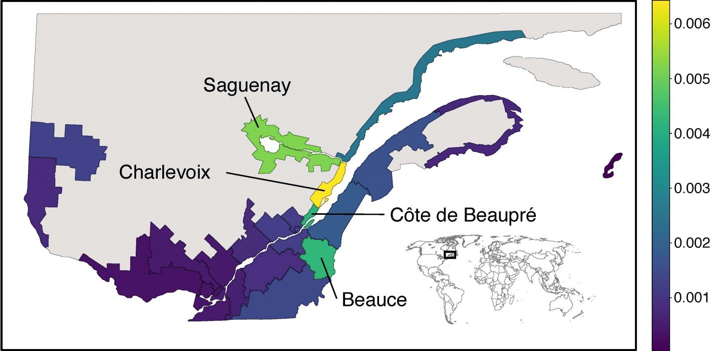 Mapping the Presence of a Rare Mutation