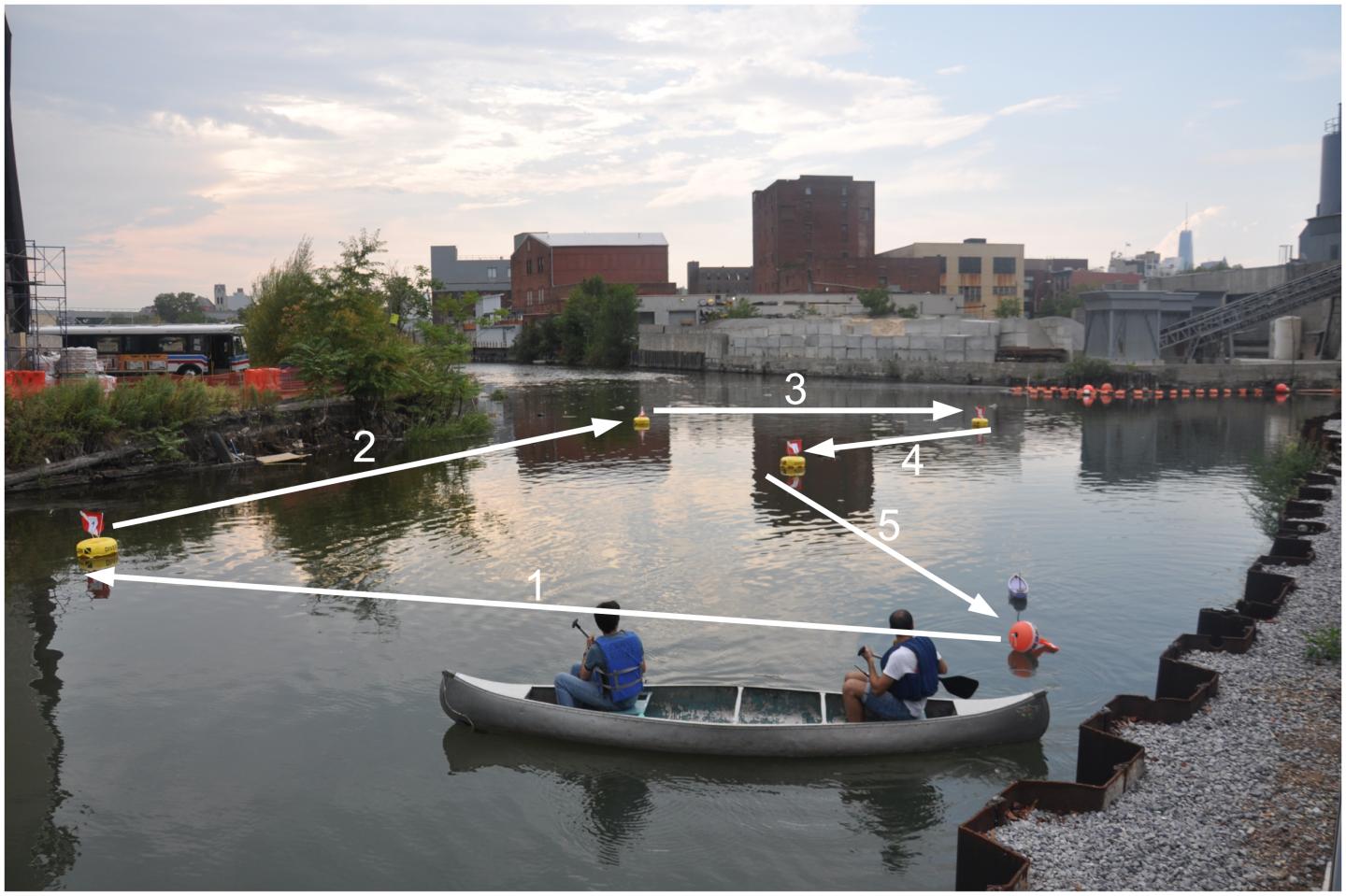 Monitoring a Polluted Waterway Aids Therapy