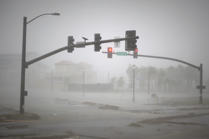 Gulf Coast flooding during Hurricane Isaac