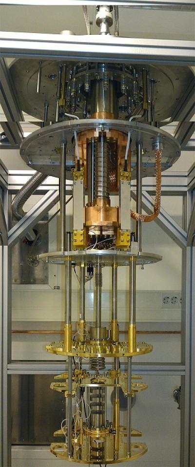 Open Dry Dilution Fridge