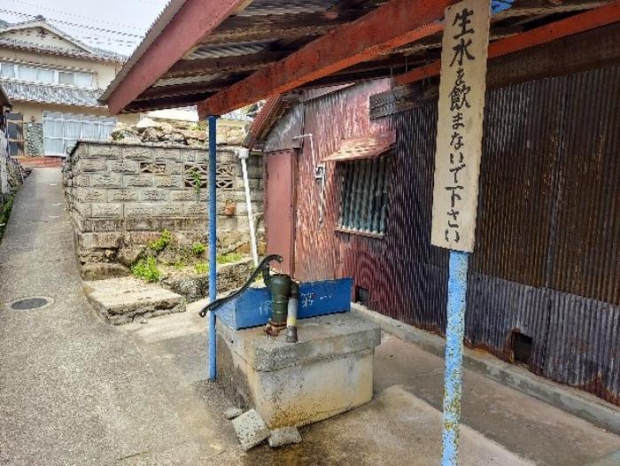 A well used during the 2018 flood in Kure, Hiroshima