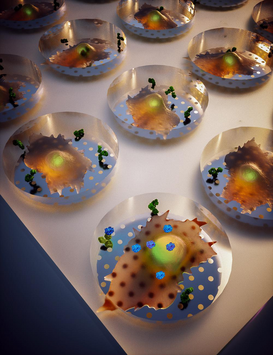 Single-cell microwell array