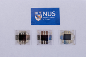 Perovskite/organic tandem solar cells created by researchers from the National University of Singapore
