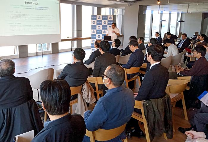 Presentation of Kobe University startups (Chuo Ward, Kobe City)