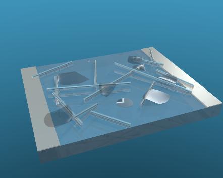 Silver Nanowires with Graphene Flakes