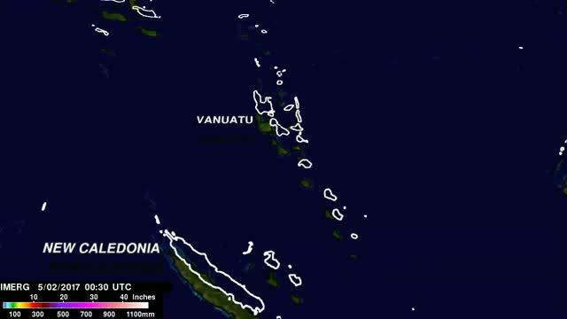 NASA Analyzed Powerful Tropical Cyclone Donna's Extreme Rainfall