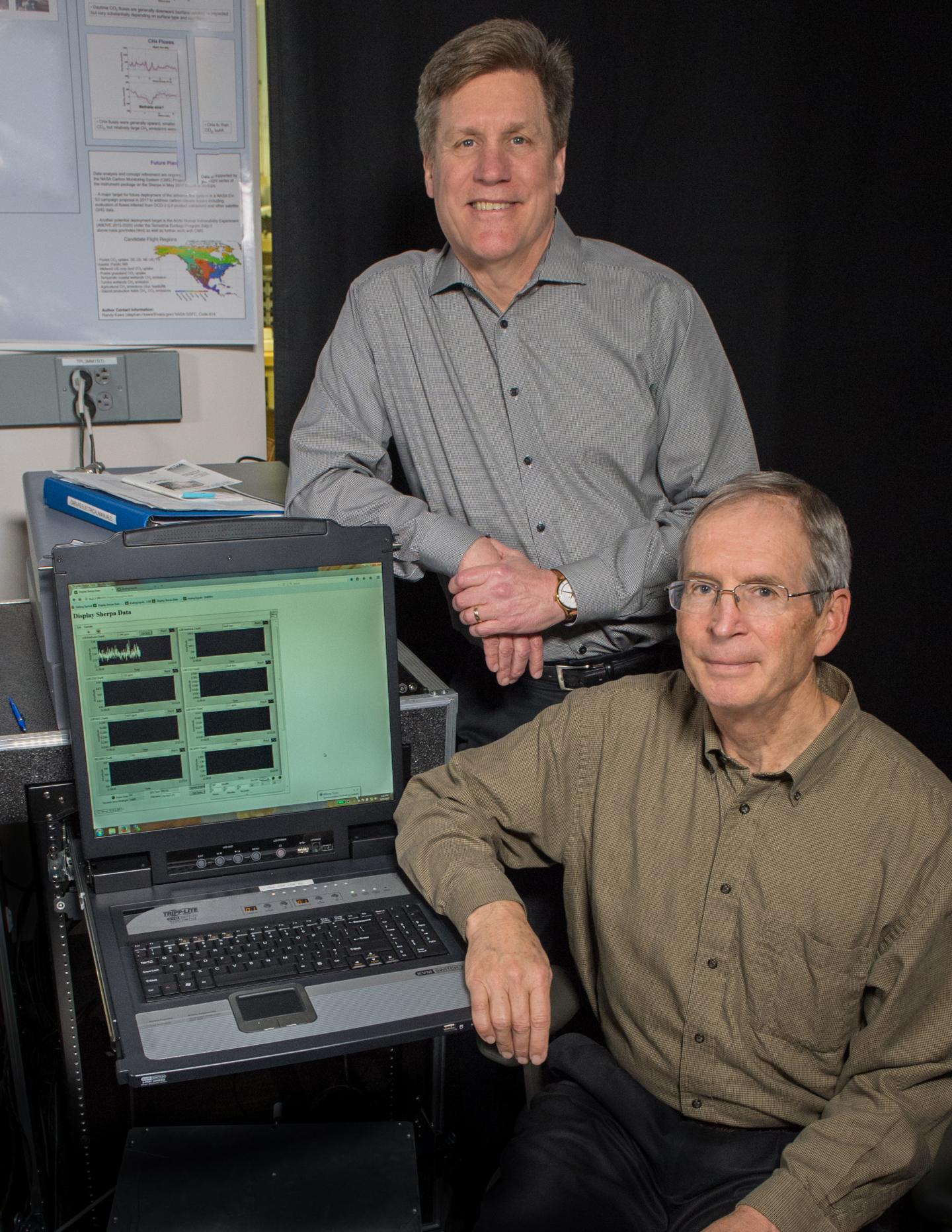 Scientists Randy Kawa and Paul Newman, NASA/Goddard Space Flight Center 