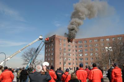 NIST Evaluates Firefighting Tactics in NYC High-Rise Test