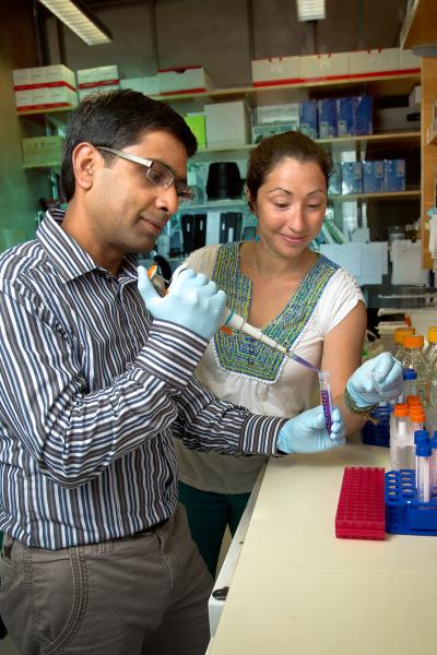 Satchin Panda and Amandine Chaix, Salk Institute