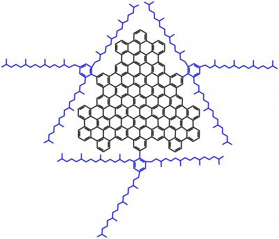 Graphene Sensitizer, Skeletal Model
