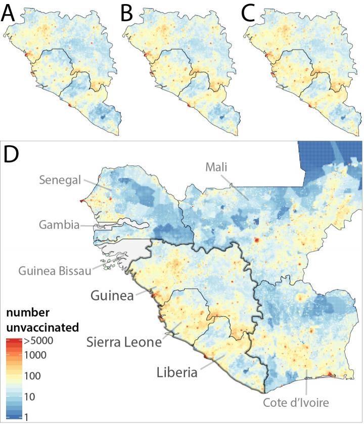 Measles Vaccination Map
