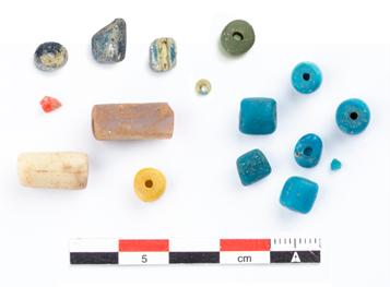 Glass beads from medieval sites suggest more complex trade networks