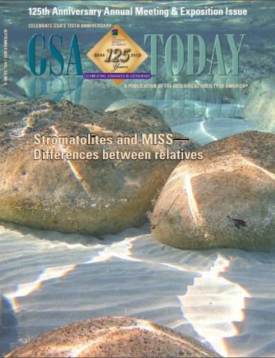 Sept. <i>GSA Today</i> cover