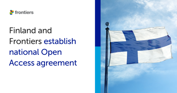 Finland and Frontiers establish national Open Access agreement