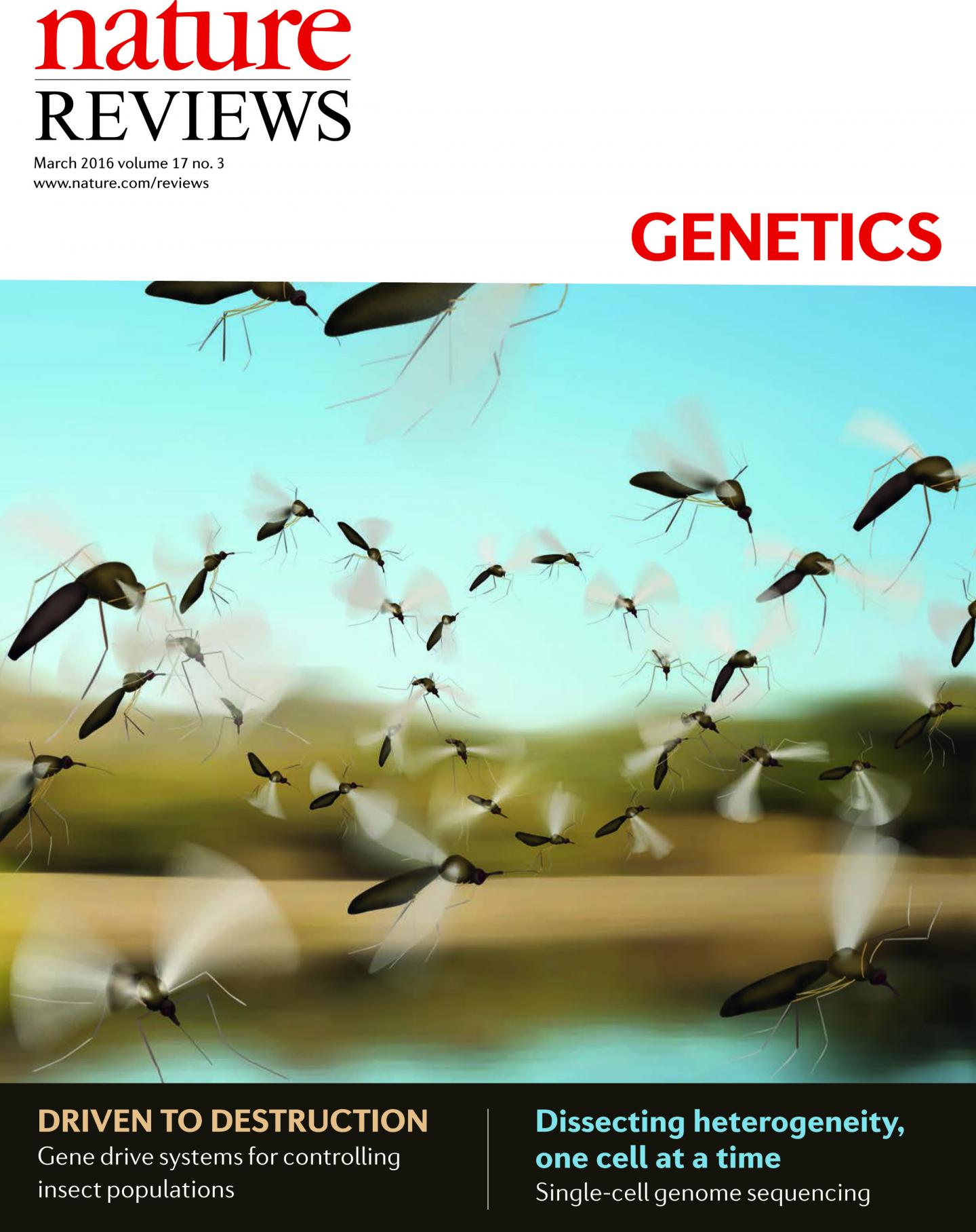 <i>Nature Reviews Genetics</i> Cover