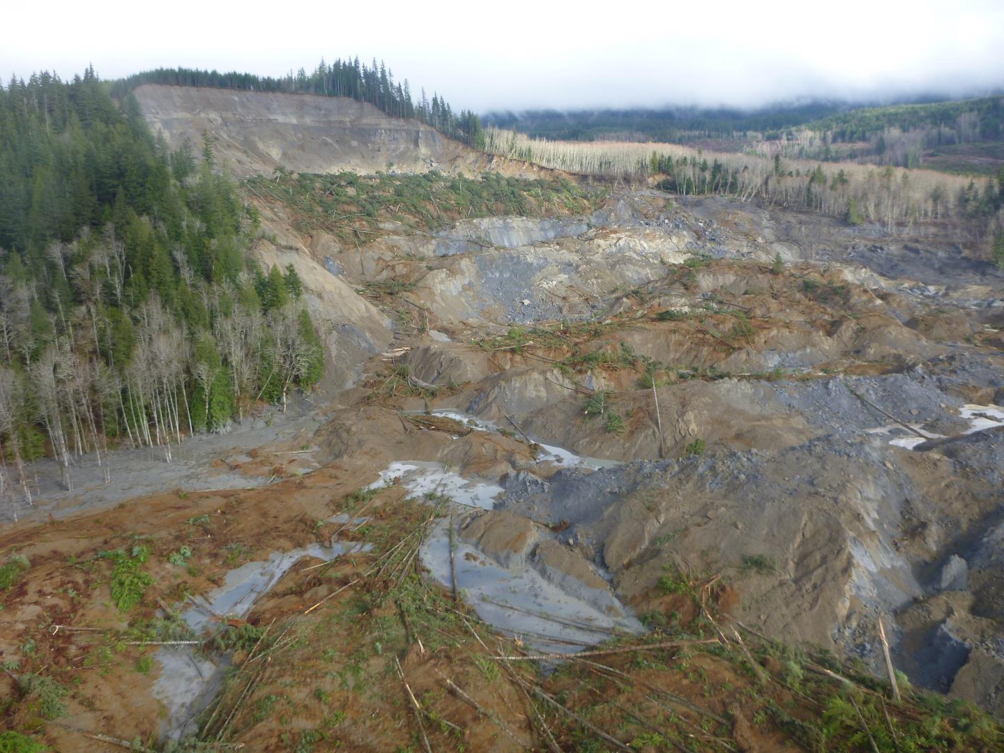 Oso Landslide Before And After