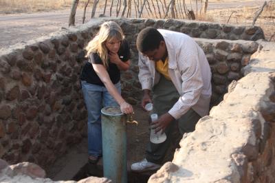 Kathleen Alexander, Virginia Tech and Mpho Ramotadmia, CARACAL