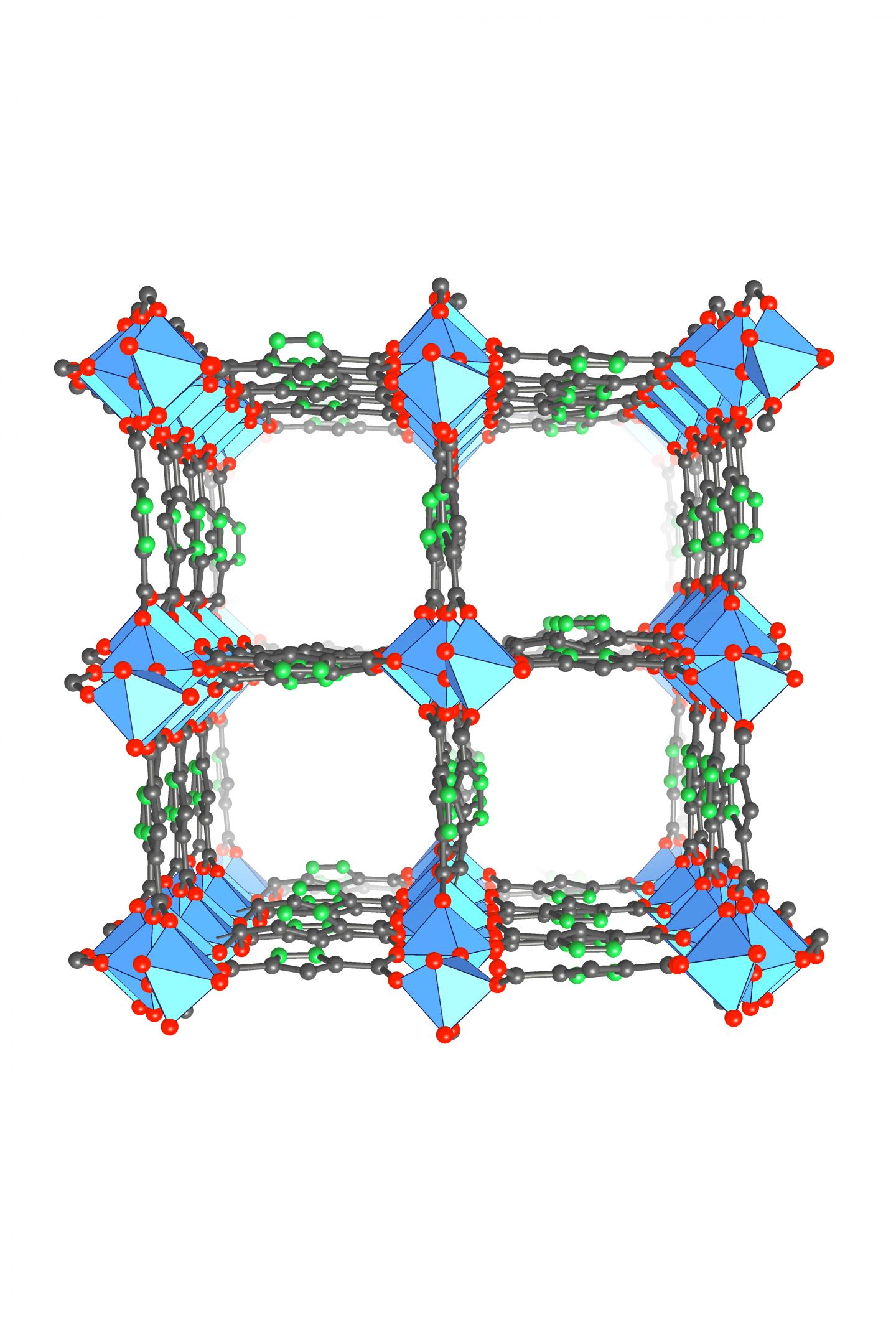 Crystal structure of MOF-303