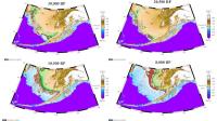 Beringia ocean levels and 'kelp highway'