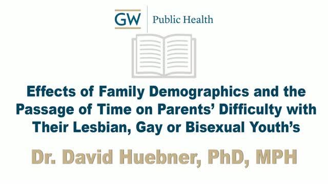 David Huebner Discusses New Study