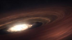 SZ Chamaeleontis Protoplanetary Disk (Artist Concept )