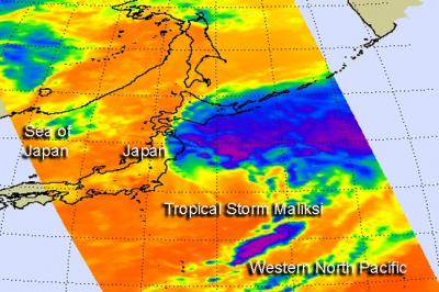 Tropical Storm Maliksi's Final Touches on Japan