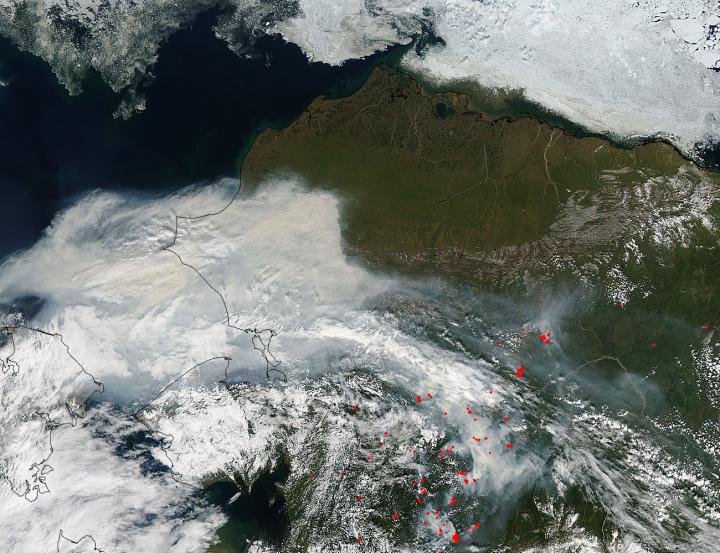 Smoke Fills Alaskan Skies From Scores of Wild | EurekAlert!