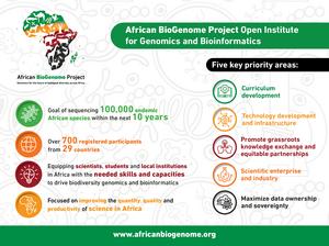 African BioGenome Project Open Institute Infographics 2023