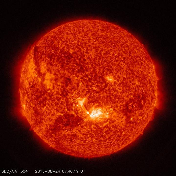 NASA SDO: Images of a Mid-Level Solar Flare