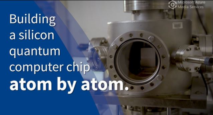 Building a silicon quantum computer chip atom by atom.