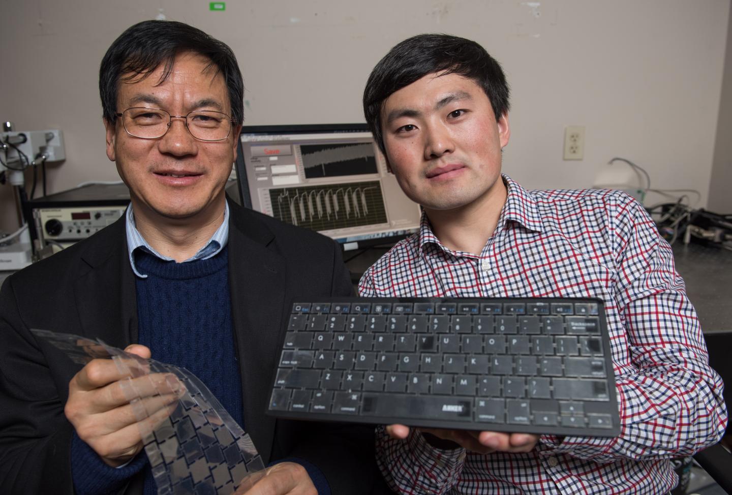 Researchers with Intelligent Keyboard
