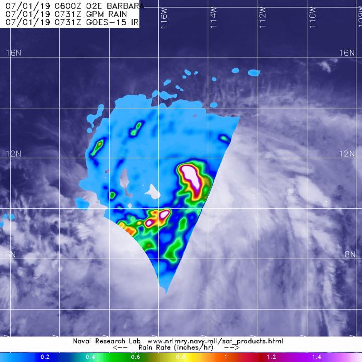 GPM Image of Barbara