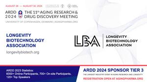 Announcing Longevity Biotechnology Association as Tier 3 Sponsor of ARDD 2024