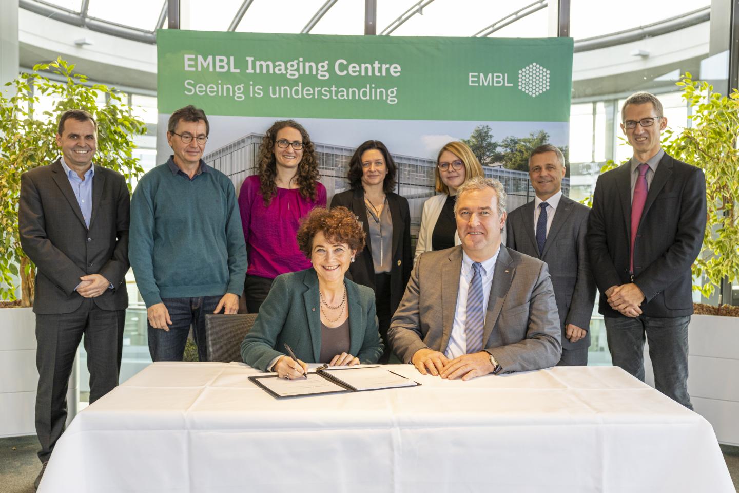 Signing of Leica-EMBL Agreement