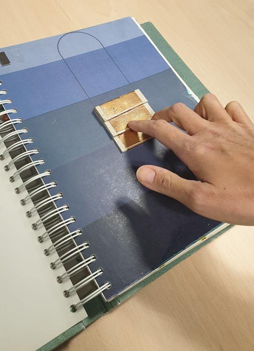 An immersive tactile book for blind children