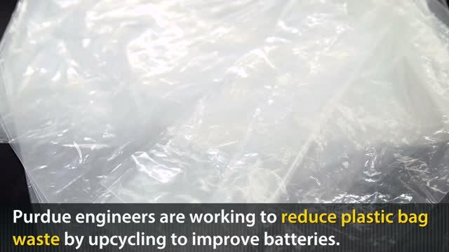 Upcycled Plastic Increases Lithium-Sulfur Battery Life